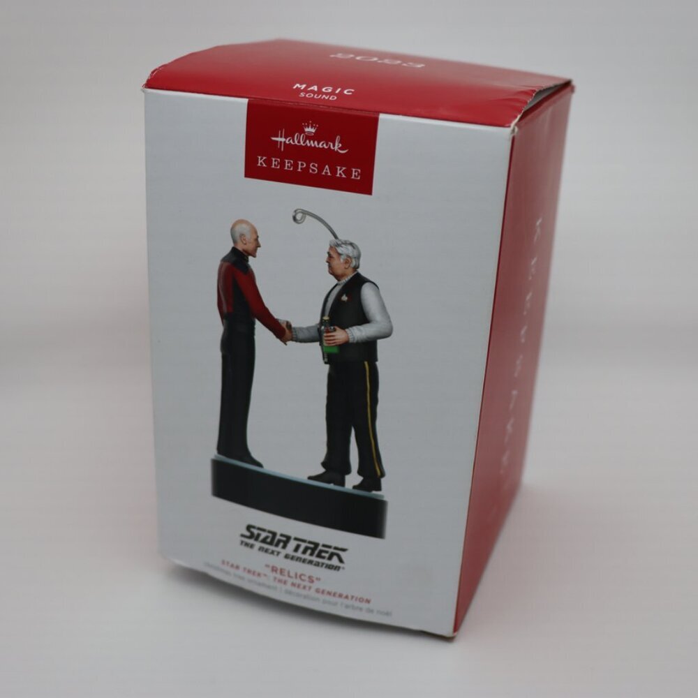 2023 Hallmark Star Trek Next Generation Relics Keepsake Ornament, New unused - Picture 6 of 6